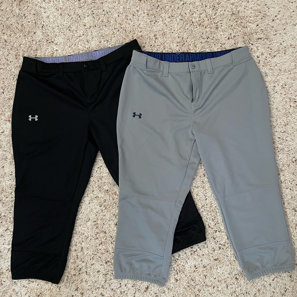 Under Armour Softball Pants & Slider Shorts